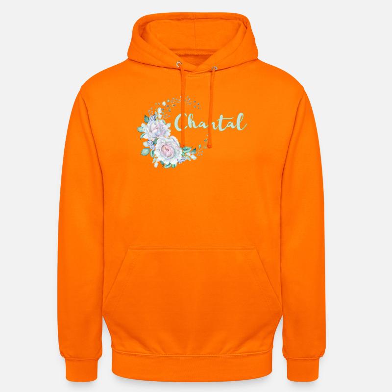 Pour Chantal - Sweat-shirt à capuche unisexe - orange