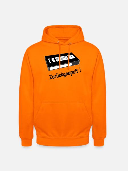 Rewound - Unisex Hoodie - orange