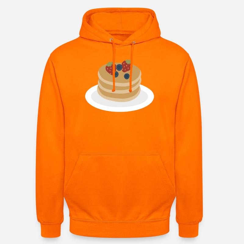 Berry Pancake Stack Artwork - Unisex Hoodie - orange