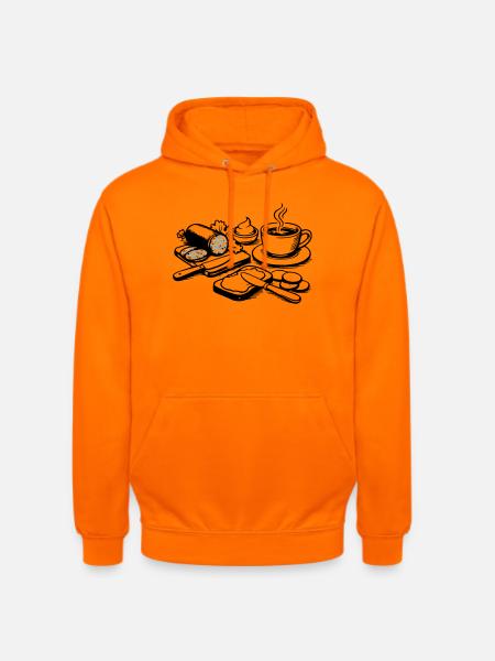 meal - Unisex Hoodie - orange