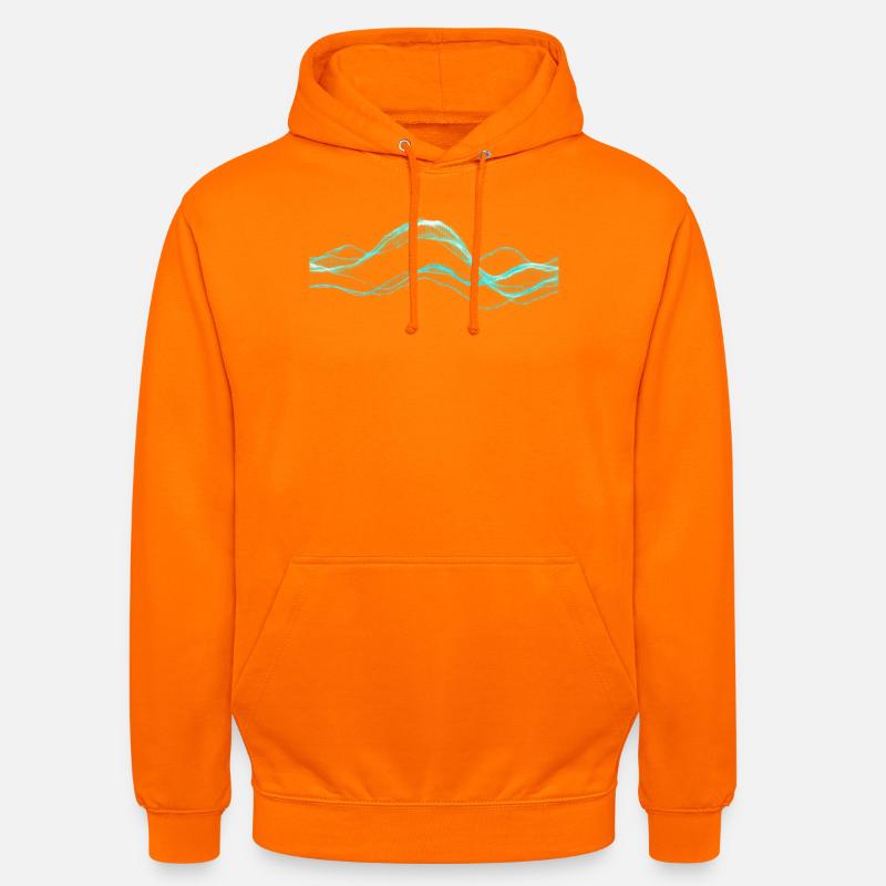 Data Overload - Unisex Hoodie - Orange
