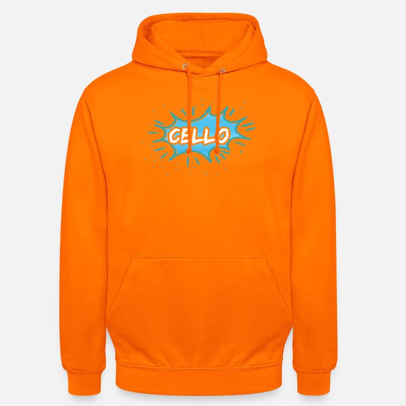 Gift cello - Unisex Hoodie - orange