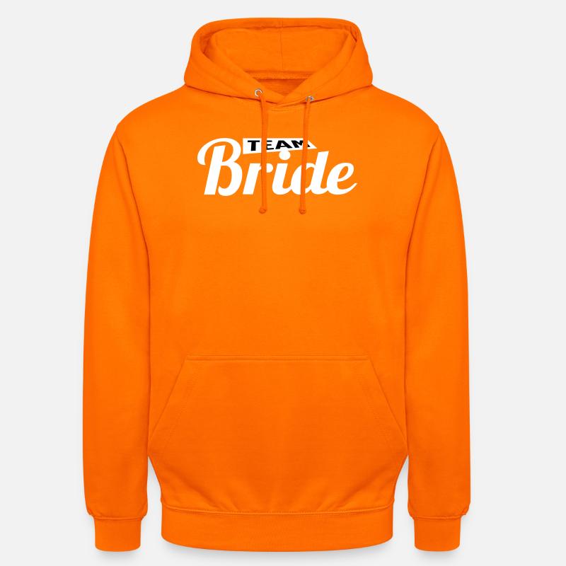 Équipe Bride - Sweat-shirt à capuche unisexe - orange