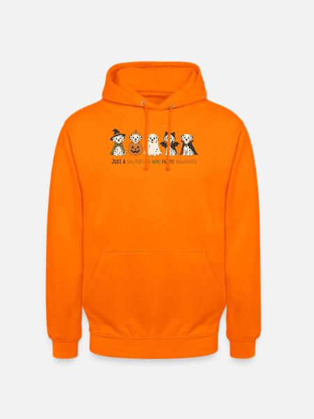 Dalmatiner-Halloween-Crew - Unisex Hoodie - Orange