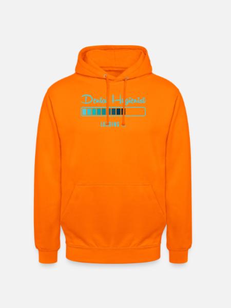 Zahnhygieniker Dental Zahnarzt - Unisex Hoodie - Orange