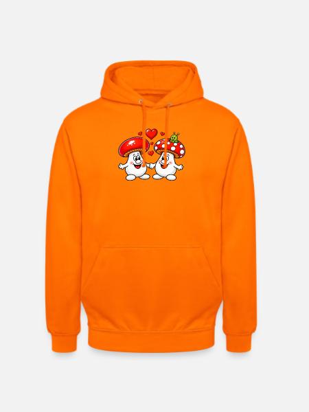 1000195766 - Unisex Hoodie - Orange