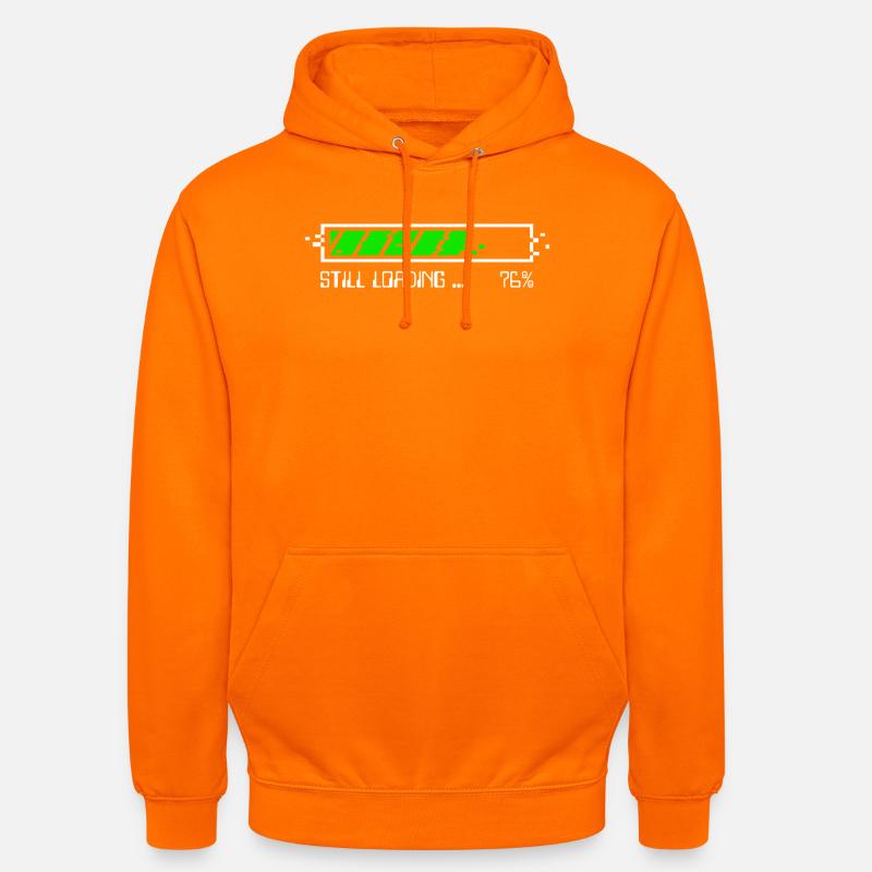 Still Loading – Patience Gamer - BLC - Sweat-shirt à capuche unisexe - orange