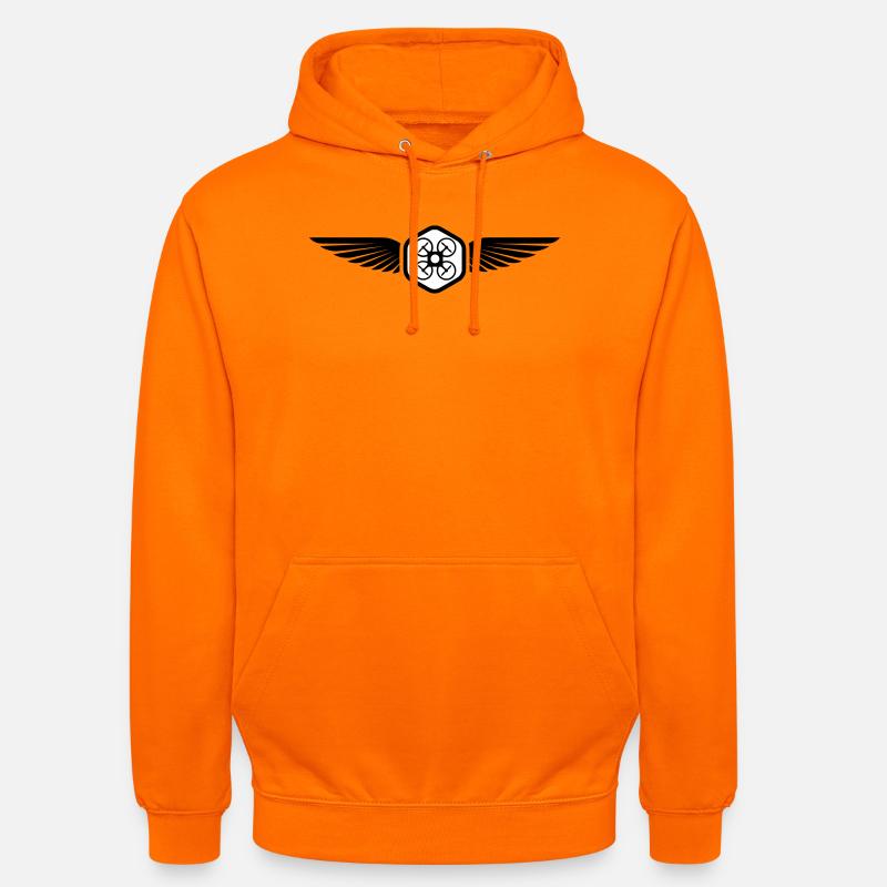 UAV PILOT - Unisex Hoodie - Orange
