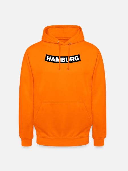 Hamburg Chapter Element (JGA MC-Rocker-Design) - Unisex Hoodie - orange