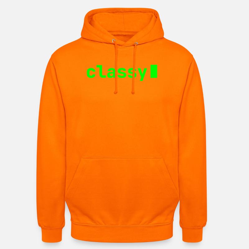 classy | Developer mood - Unisex Hoodie - orange