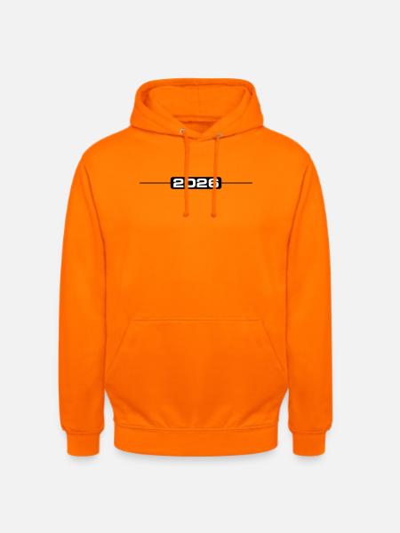 Élément Stroke 2026 - Sweat-shirt à capuche unisexe - orange