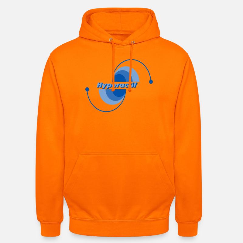 Hyperactive - Unisex Hoodie - orange