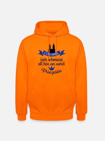 Kölner Karneval - Unisex Hoodie - Orange