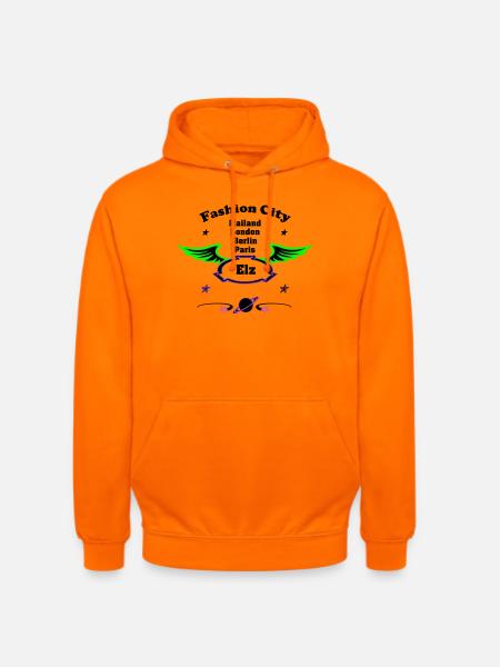 Fashion_City - Unisex Hoodie - orange