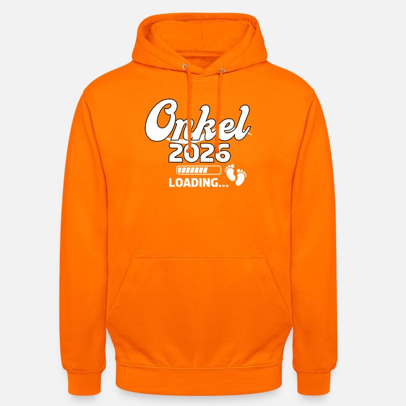 Uncle 2026 Loading Design - Unisex Hoodie - orange