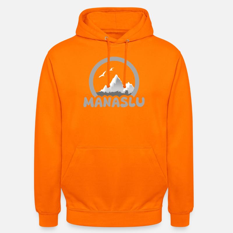 MANASLU - Sweat-shirt à capuche unisexe - orange
