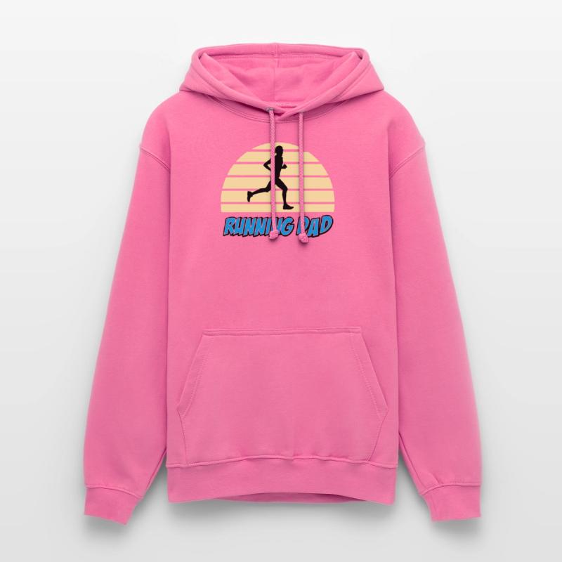 Laufender Vater Unisex Hoodie