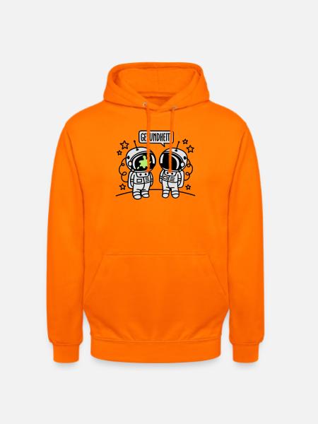 Gesundheit! - Unisex Hoodie - orange