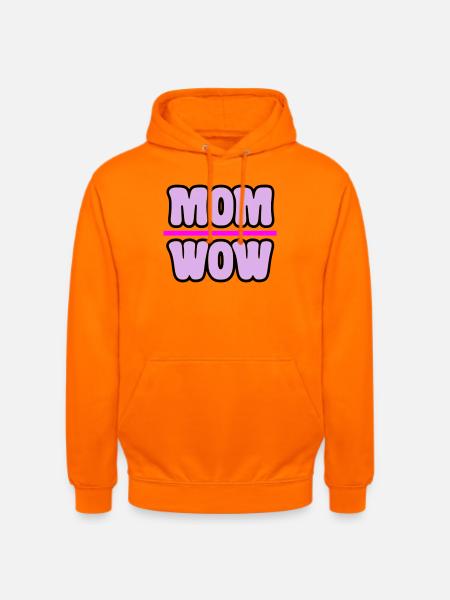 mom - Unisex Hoodie - orange