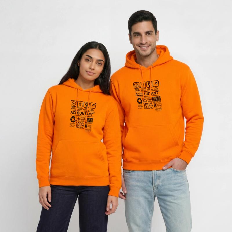 Accountant Multi Tasking Problem Solving Hard Work Unisex Hoodie
