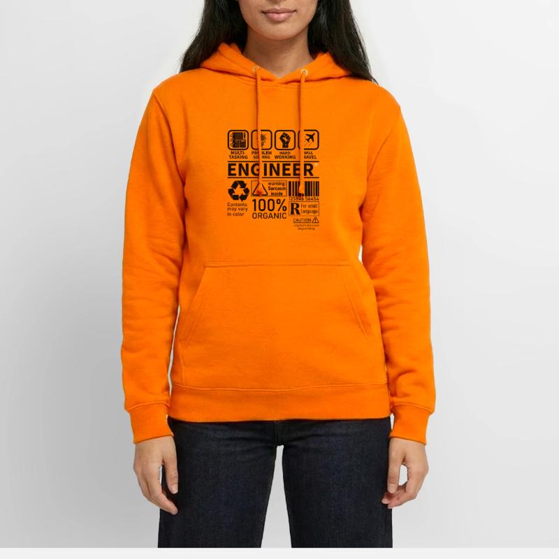 engineer multi tasking problem solving working Unisex Hoodie
