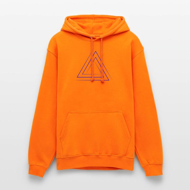 Geometric triangular nesting Unisex Hoodie