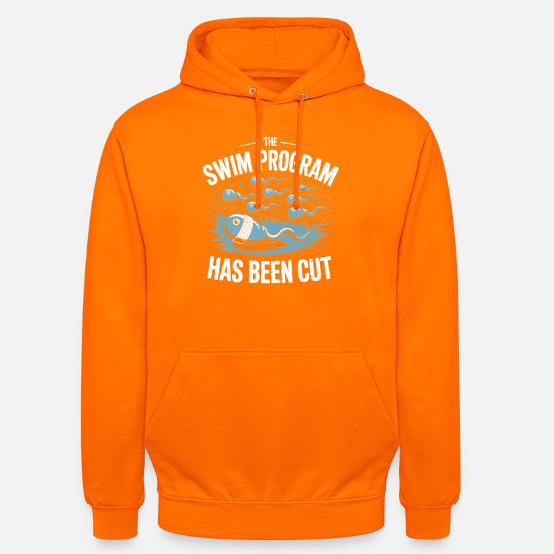 Schwimmprogramm wurde beendet - Unisex Hoodie - Orange