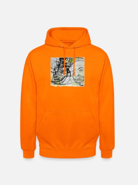 An old man remembers - Unisex Hoodie - orange