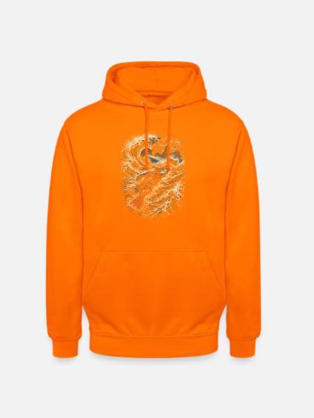 Küstenwache Rettungsschwimmer - Unisex Hoodie - Orange