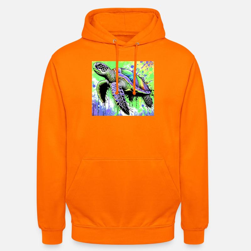 turtle - Unisex Hoodie - orange