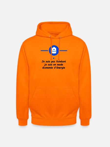 Power Saving Mode - Unisex Hoodie - orange