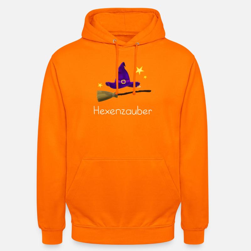 Sort de sorcière - Sweat-shirt à capuche unisexe - orange