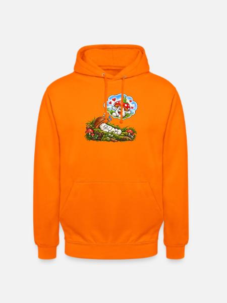 1000205542 - Unisex Hoodie - Orange