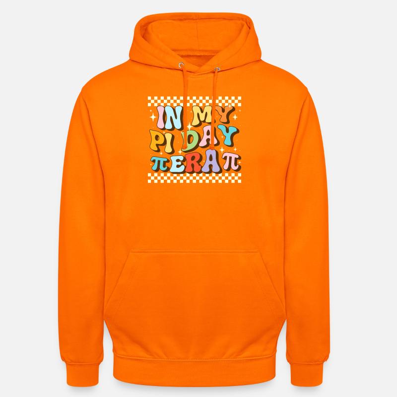Dans mon élève professeur de maths drôle à l’ère Pi Day - Sweat-shirt à capuche unisexe - orange