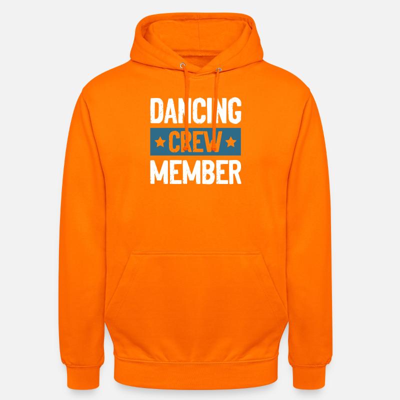 Équipe de danse - Sweat-shirt à capuche unisexe - orange