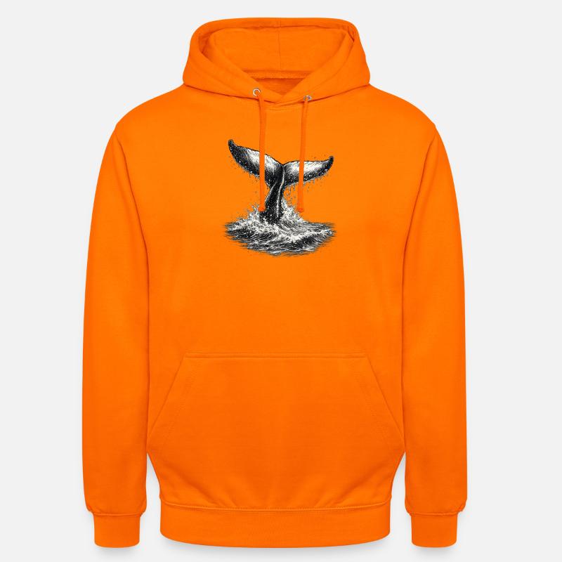 Dérive électorale - Sweat-shirt à capuche unisexe - orange