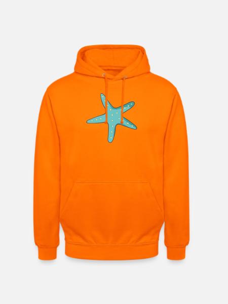 starfish - Unisex Hoodie - orange