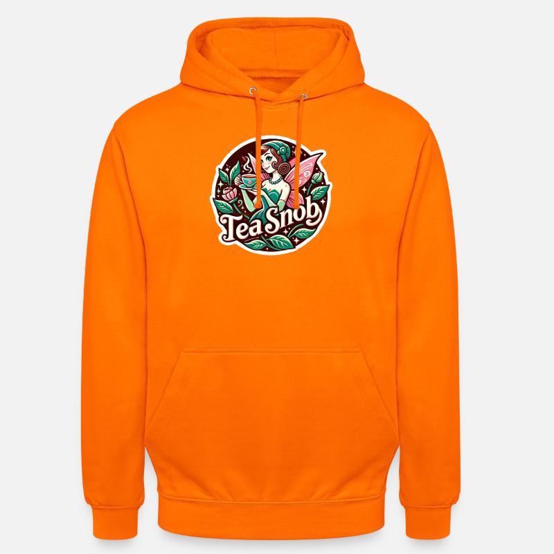 Tee-Snob Feen-Teeparty - Unisex Hoodie - Orange
