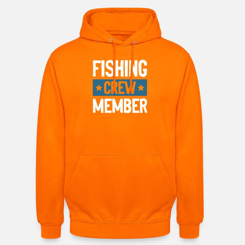 Équipage de pêche - Sweat-shirt à capuche unisexe - orange