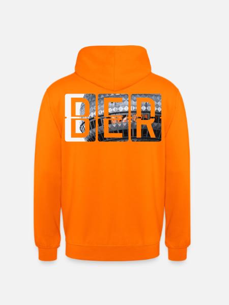 Flughafen Berlin BER - Unisex Hoodie - Orange