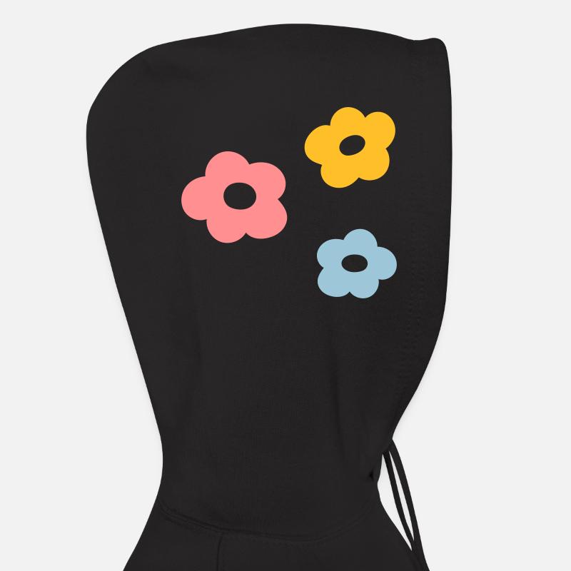 Blümchen - Unisex Hoodie - Schwarz