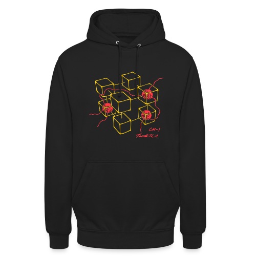 Connection Machine CM-1 Feynman t-shirt logo - Unisex Hoodie