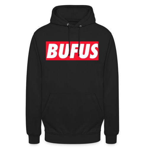 BUFUS - Felpa con cappuccio unisex
