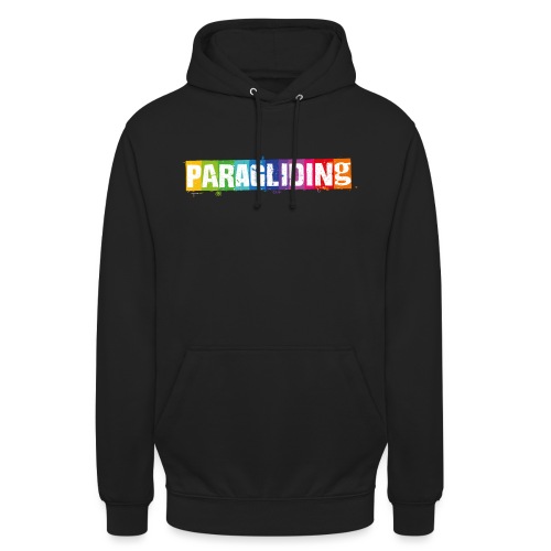 Paragliding Rainbow Colored - Unisex Hoodie