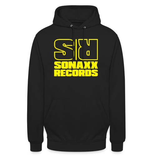 Sonaxx Records Logo yellow (square) - Unisex Hoodie