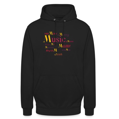 Music is... - Uniseks hoodie
