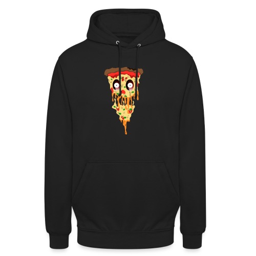Schockierte Horror Pizza - Unisex Hoodie