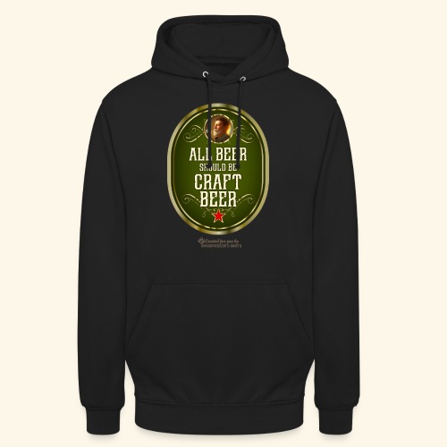 Craft Beer T-Shirt Design mit witzigem Spruch - Unisex Hoodie