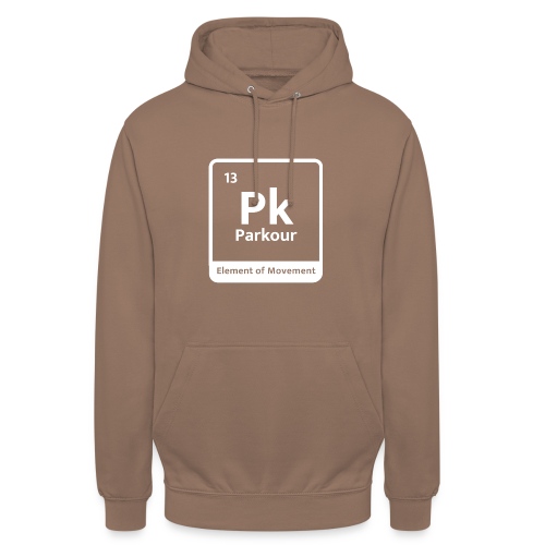PK Element of movement cadeau Parkour Freerun - Sweat-shirt à capuche unisexe