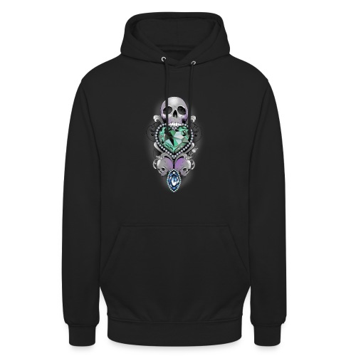 Scull Kristall - Unisex Hoodie